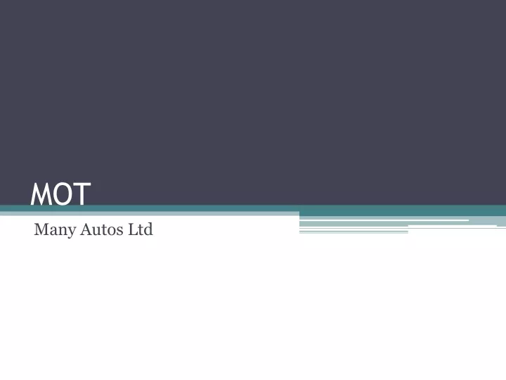 mot many autos ltd