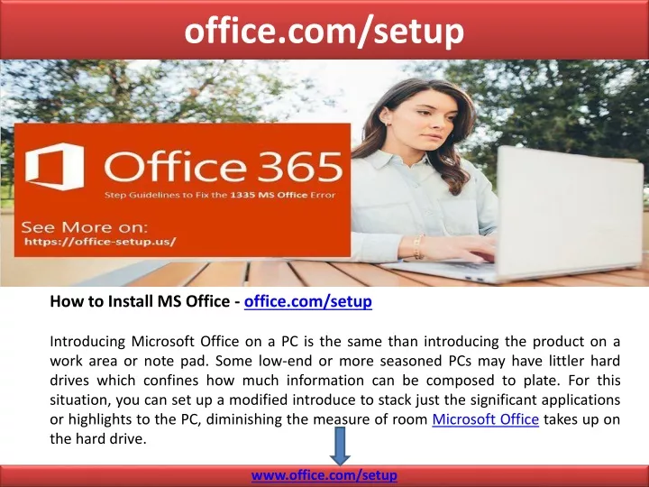 office com setup