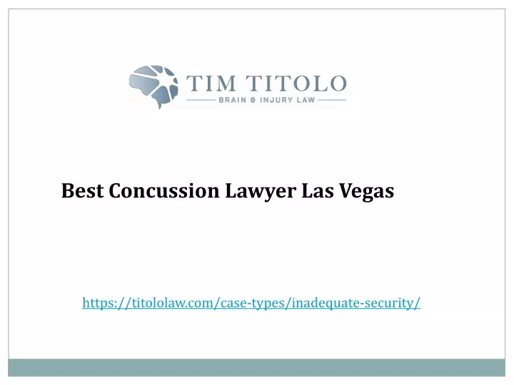 best concussion lawyer las vegas