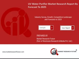 uv water purifier market