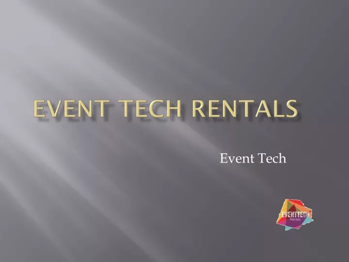 event tech