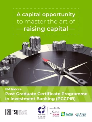 Post Graduate Certificate Programme in Investment Banking | Times TSW