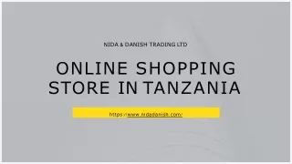 Online Shopping Store In Tanzania