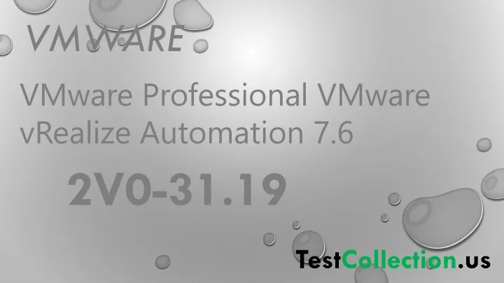 vmware vmware professional vmware vrealize