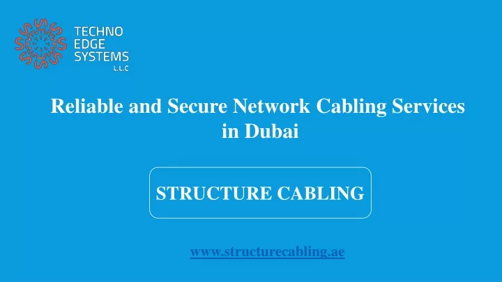 reliable and secure network cabling services