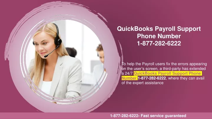 quickbooks payroll support phone number