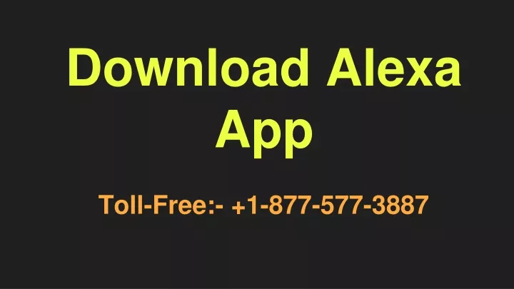 download alexa app