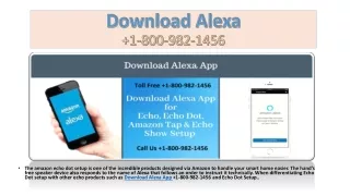 Instructions for Download Alexa App