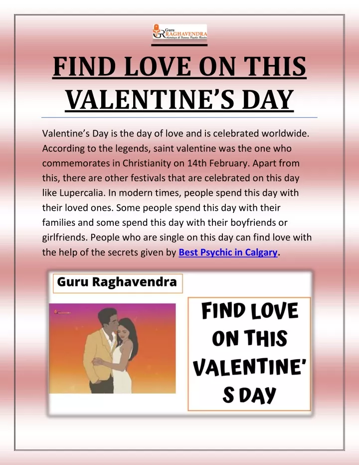 find love on this valentine s day