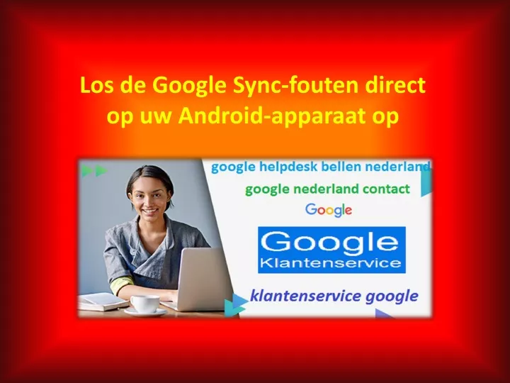 los de google sync fouten direct op uw android