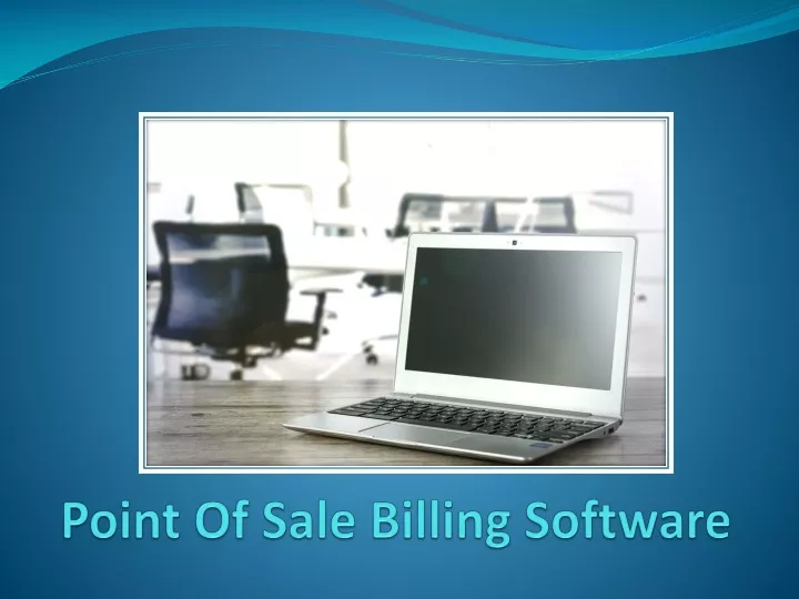 point of sale billing software