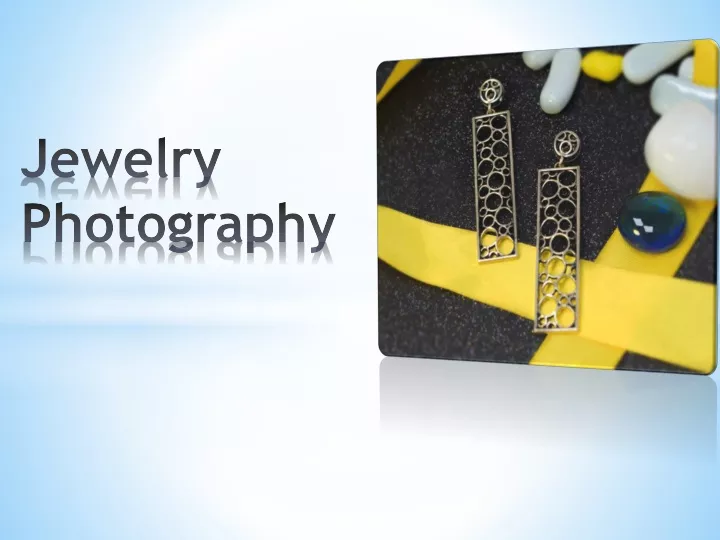 jewelry photography