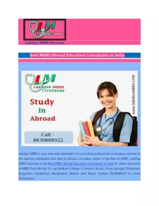 lakshya mbbs overseas