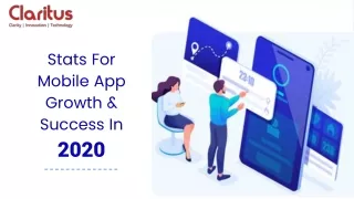 Stats For Mobile App Growth & Success In 2020