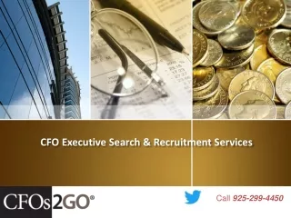 CFO Executive Search & Recruitment Services