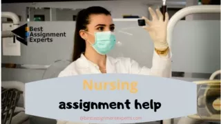 Nursing Assignment Help |Nursing Assignment writing Service