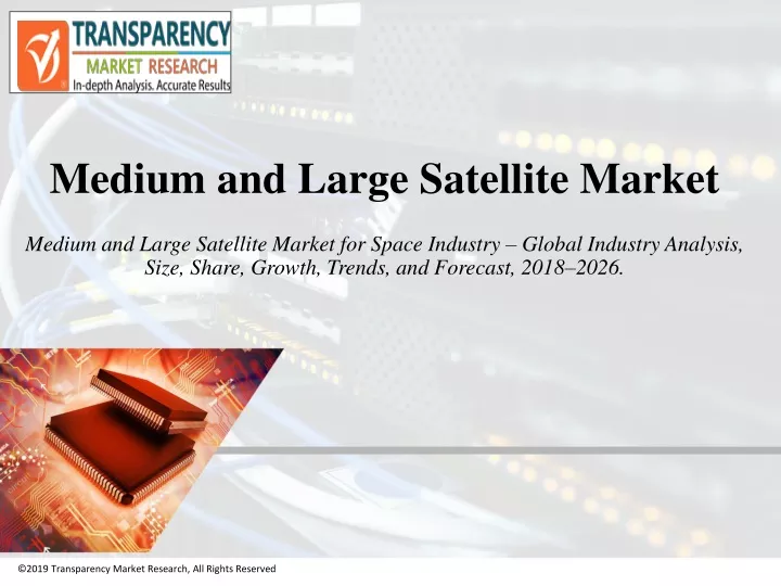 medium and large satellite market