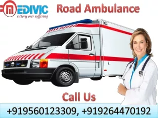 Hire Road Ambulance Service in Koderma and Hazaribagh by Medivic Ambulance