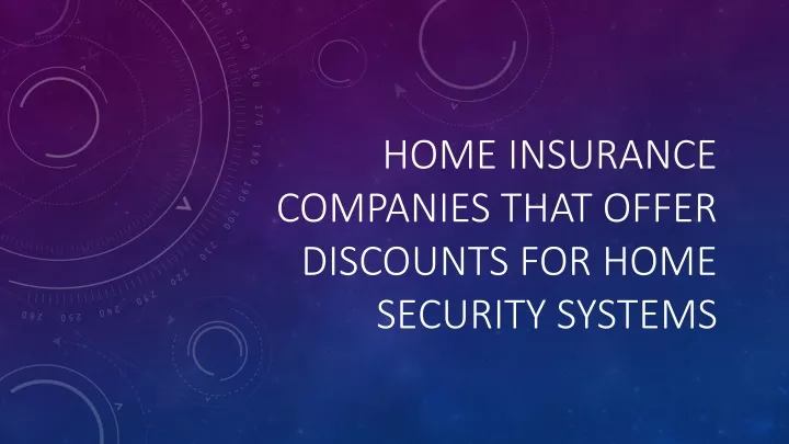 home insurance companies that offer discounts