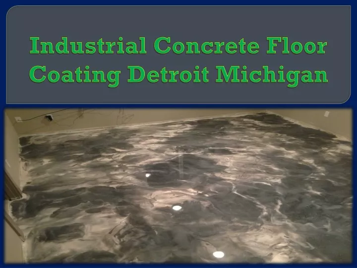 industrial concrete floor coating detroit michigan