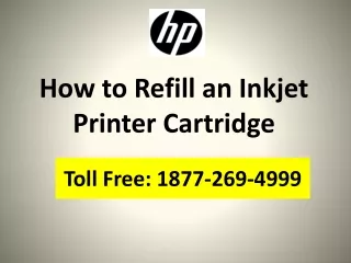 How to Refill an Inkjet Printer Cartridge