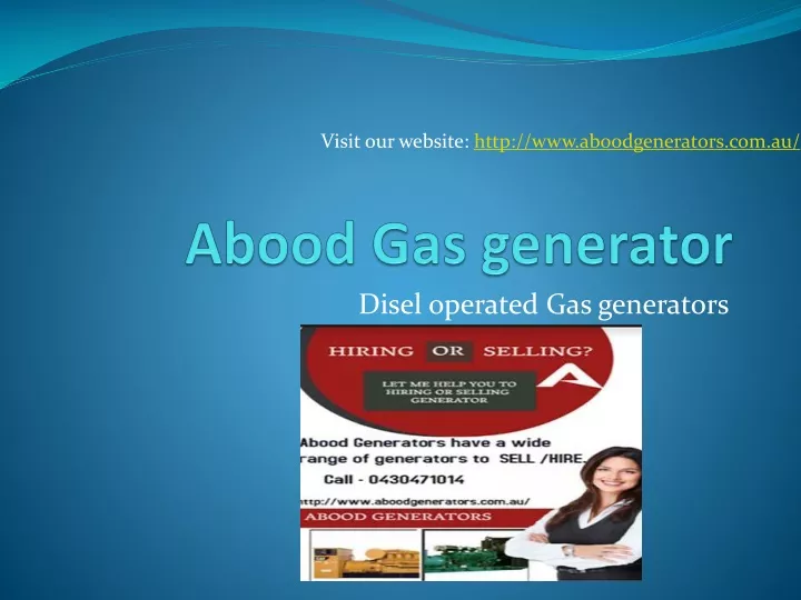 abood gas generator