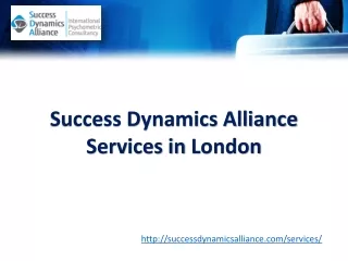 Success Dynamics Alliance Services in London