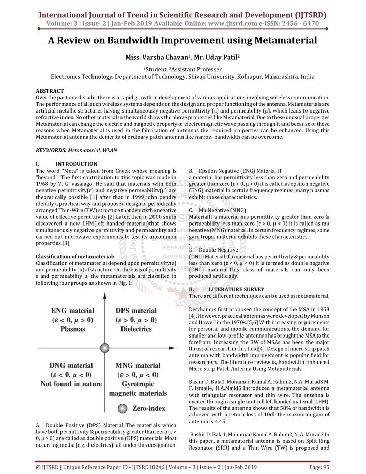 international journal of trend in scientific