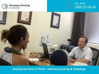 Hearing Aid Clinic in Perth - Harmony Hearing & Audiology