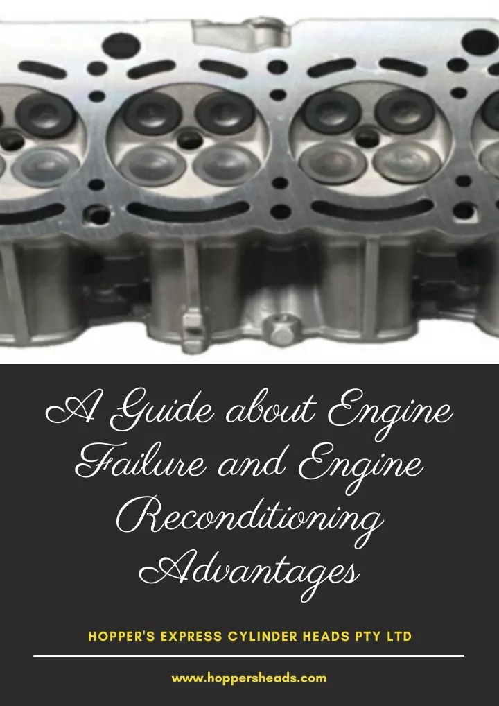 a guide about engine failure and engine