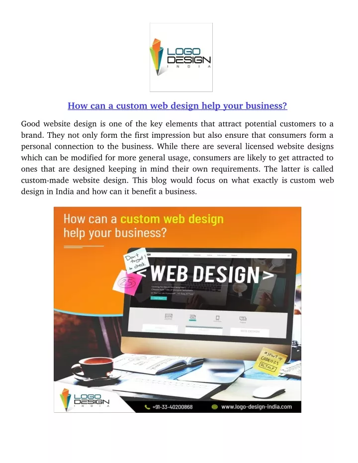 how can a custom web design help your business