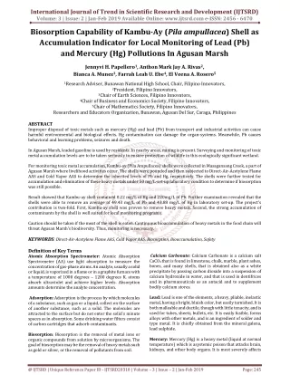international journal of trend in scientific