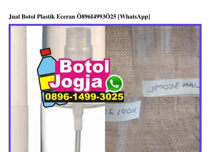 jual botol plastik eceran 896i4993 25 whatsapp