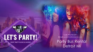 Party Bus Rental Detroit Mi