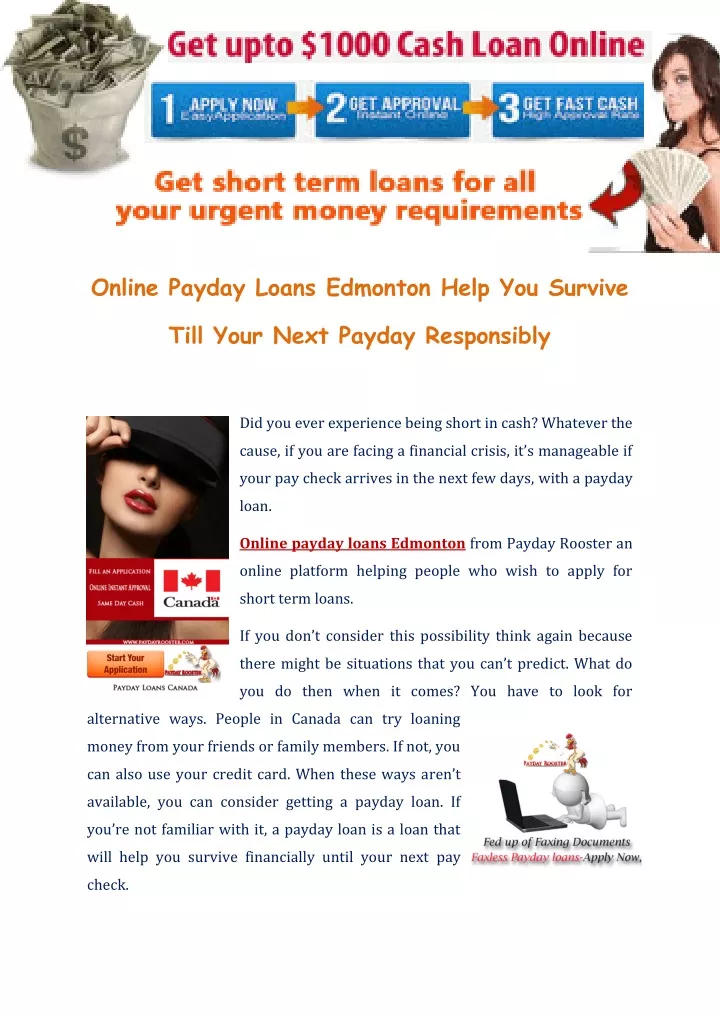 online payday loans edmonton help you survive