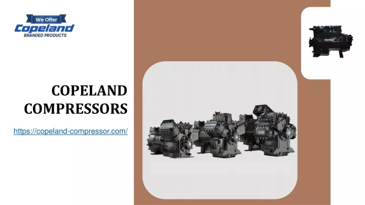 copeland compressors