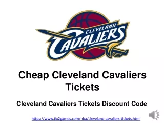 Cheap Tickets for Cleveland Cavaliers