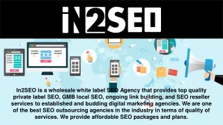 in2seo is a wholesale white label seo agency that