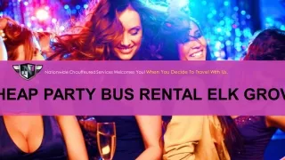 Party Bus Rental Elk Grove