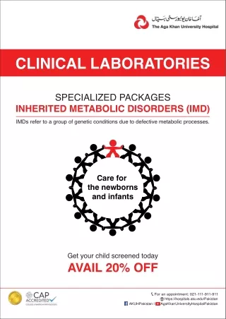 Inherited Metabolic Disorders (IMD) Specialized Package