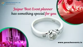 Jaipur Best Event Planner is something special for you