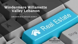 Real Estate Broker | Windermere Willamette Valley Lebanon | Lebanon Real Estate Agency