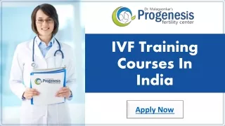 IVF Training Courses In India