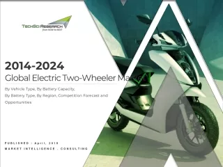 Electric two wheeler market forecast and opportunities, 2024 - TechSci Research