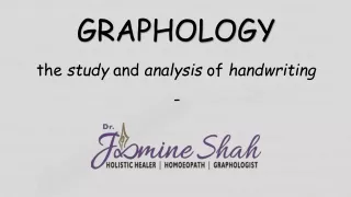 The Science Of Handwriting Analysis