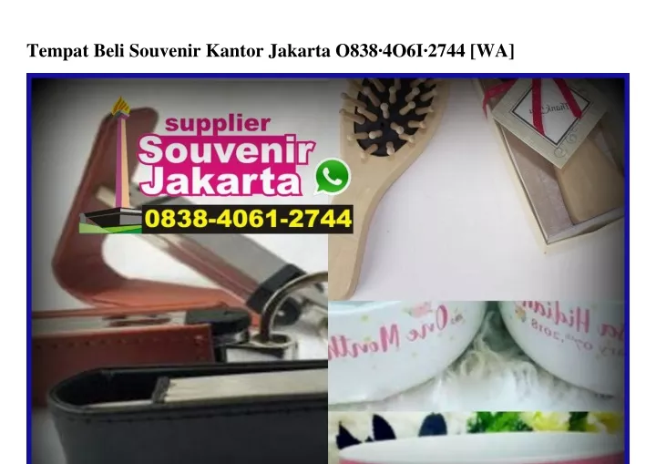 tempat beli souvenir kantor jakarta o838 4o6i