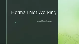 Hotmail not working on iphone , ipad, mac, Android