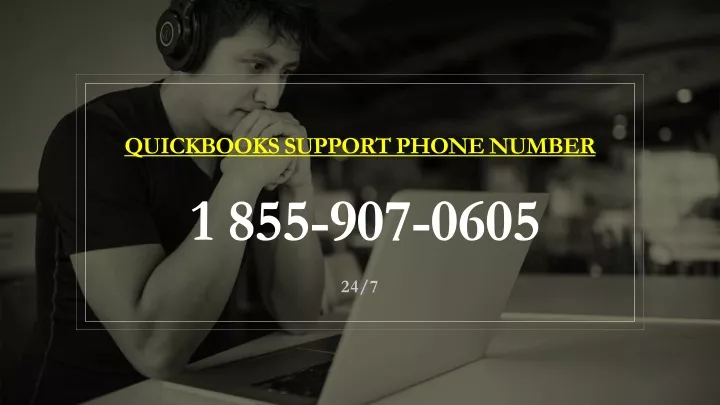 quickbooks support phone number 1 855 907 0605