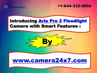 Introducing Arlo Pro 3 Floodlight Camera with Smart Features