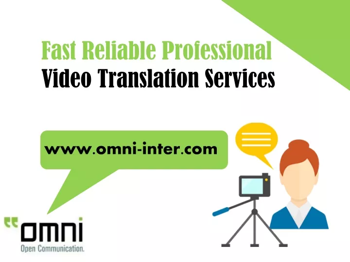 fast reliable professional video translation